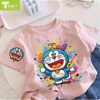 COD✅ (Hồ Chí Minh)Kids T Mall Áo phông tay ngắn In hình hoạt hình Áo Kiểu rộng và ấn tượng Trẻ em thời trang #VN8