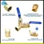 Bộ chia vòi sân vườn cao 2 chiều Vòi nước 3 / 4 "cho vòi, Spigot bãi cỏ hạng nặng