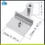 Cho C64 Cho Tương Thích 4 Tỉ Lệ 1 / 16 Kim Loại Chống Sốc Gắn Chân Đế Phía Trước Phía Sau Hỗ Trợ Giá Đỡ Cho Xe RC