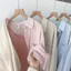 Mong chờ đến mùa hè ~ Áo sơ mi vải lanh cotton kiểu Pháp Áo sơ mi nữ vải lanh cotton mỏng cao cấp chống nhăn dài tay hàng đầu dành cho nữ