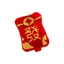 Gong Xi Fa Cai ~ Năm Mới May Mắn Phong Bì Màu Đỏ Kẹp Tóc Lễ Hội Dễ Thương Kẹp Tóc Mũ Đội Đầu Năm Mới Trung Quốc Kẹp Trước Mặt FCZD