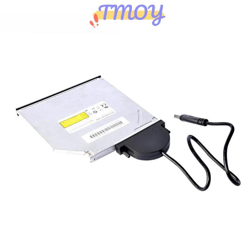 TMOY USB 2.0 Cáp SATA Bộ Chuyển Đổi Trình Điều Khiển Quang Cáp CD / DVD-ROM Ổ Cáp Cho PC Laptop Notebook TMOY