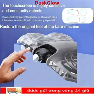 Phim cường lực ống kính DUSKGLOW, Phim cảm biến bảo vệ, Miếng dán bảo vệ màn hình HD chống trầy xước không bong bóng cho phụ kiện máy bay không người lái DJI Neo 2