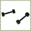 1 Đôi Bông Tai Nam Barbell Thép Titan 3mm Đen