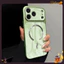 Ốp điện thoại từ hình chữ C sang trọng và giá cả phải chăng với 10 màu cho iPhone 17 / 16 / 15 / 14 / 13 / 12 / 11 (Plus / Pro / Max), chống vân tay, tùy chọn màu macaron sóng nước.