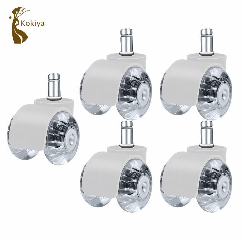 5 Chiếc Xoay Ghế Văn Phòng Bánh Thay Thế Bánh Xe Cao Su Polyurethane Ghế Văn Phòng Cuộn Cho Bàn Làm Việc Ghế Và Bàn