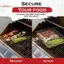 TRTR Có Thể Gập Lại 304 Thép Không Gỉ BBQ Lưới Chống Sti Lưới Nướng Lưới Thảm Thịt Rau Bít Tết Dã Ngoại Tiệc Thịt Nướng Dụng Cụ VN