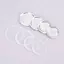 Tấm lọc đệm bằng thép không gỉ TRTR Thiết kế chống rò rỉ với 2 vòng Gel silicon cho máy pha cà phê Espresso thay thế VN