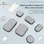 TRTR Mini Di Động EVA Túi Bảo Quản Túi Đựng Túi Dây Kéo Tai Nghe Dành Cho Airpod Tai Nghe / Điện Thoại / Cáp Sạc Phụ Kiện VN