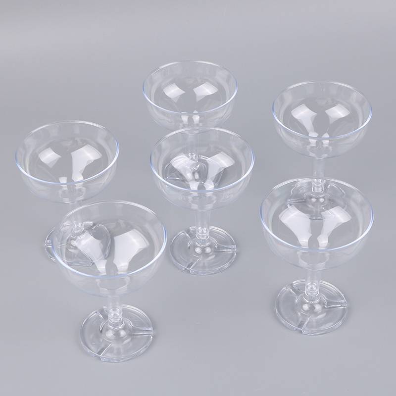CMinYP 6 Chiếc Acrylic Champagne Ly Tiệc Cô Dâu Tặng Tiệc Cưới Acrylic Cốc Rượu Trang Trí Đám Cưới Vinh Quang