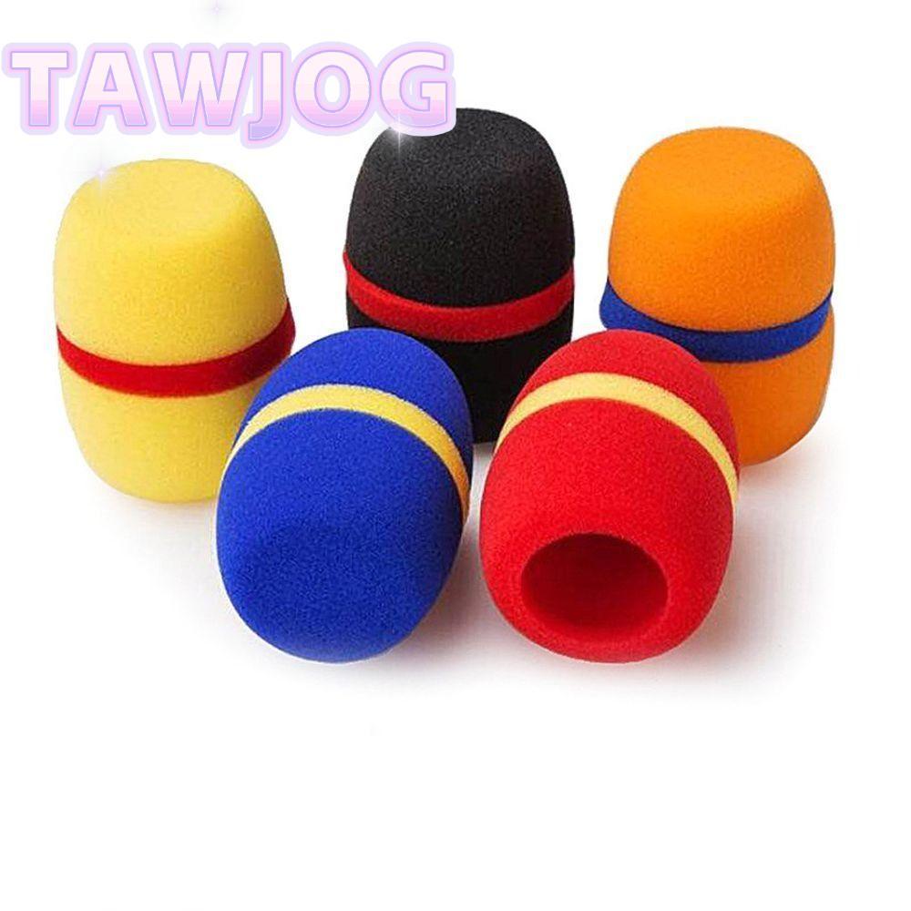 TAWJOG Vỏ Micro Chống Gió Bọt Biển Dày Có Thể Tái Sử Dụng - Phụ Kiện Thay Thế Cho Micro Karaoke, Phòng Thu, DJ
