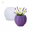PPY Độc Đáo Thiết Kế Hoa Oải Hương Khuôn Thủ Công Silicon Cho Handmade Nhựa Đựng Bút Chậu Cây Và Sáng Tạo Độc Đáo
