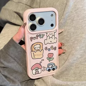 Thế giới vui chơi trẻ em Thích hợp iPhone17p trường hợp điện emhoại 16/15 13 dễ emhươvui