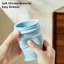 Cốc đá bóng có thể gập lại bằng silicon mới 2 ‐ trong ‐ 1 Làm đá & Uống nước ngoài trời di động mùa hè