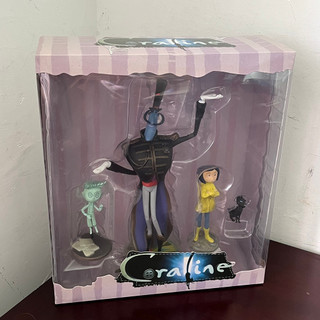 Neca Coraline Hình Charlie Jones‌ Hình ông JEANS‌ Cha Ma‌ Anime Coraline & the Secret Door Búp bê Gian lận Đồ chơi Mô hình Quà tặng
