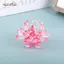 AqToCna 60mm Thạch Anh Pha Lê Hoa Sen Thủ Công Thủy Tinh Phong Thủy Đồ Trang Trí Các Bức Tượng Nhỏ Nhà Trang Trí Tiệc Cưới Quà Tặng Lưu Niệm Luy Pha Lê Sen Trang Trí AqToCna