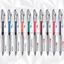 Bộ 10 bút gel 0.5mm Pentel Energel Infree BLN75TL mực nhanh khô nhiều màu lựa chọn