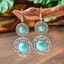 Bộ Bông Tai Nhiều Mảnh Phong Cách Bohemian Bông Tai Hình Học Độc Đáo