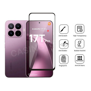 Bảo Vệ Màn Hình Cho Xiaomi 17T Pro 5G 2026 Xiaomi 17T 17 Pro Max Ultra 4G 5G Full Cover Kính Cường Lực Trong Suốt HD Bảo Vệ Chống Trầy Xước Phim