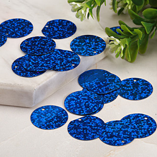 40-50mm Tròn Kim Sa Lấp Lánh Handmade DIY Phụ Kiện Trang Sức Laser Lỗ Tròn Kim Sa Lấp Lánh Trang Phục Phụ Kiện Khiêu Vũ GVB5