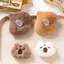 AqToCna Dễ Thương Capybara Động Vật Sang Trọng Búp Bê Thổ Cẩm Lông Tơ Mềm Nhồi Bông Quần Áo Huy Hiệu Chân Bapas Phụ Kiện Trang Trí AqToCna