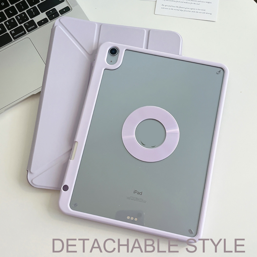 Vỏ Có Thể Tháo Rời Cho Mini6 Mini7 A17Pro IPad 9 10 11 A16 Air 2 3 4 5 6 7 8 10.9 "Pro11 Air M2 M3 M4 2026 Pro M4 M5 11" Khe Cắm Bút Chì