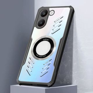 Vỏ Từ Tính Thích Hợp Cho Xiao Mi POCO X8 Pro Max POCO X7 X6 X5 Pro 5G Ốp Lưng Thoáng Khí Trong Suốt Mỏng Tản Nhiệt Tough Chống Rơi Esports Cover 20-21