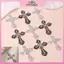 MYPANDA 2 / 10 Chiếc Vintage Chữ Thập Pha Lê Trung Tâm Flatba Kim Cương Giả Phụ Kiện Trang Trí Cho Diy Trâm Thủ Công Làm.