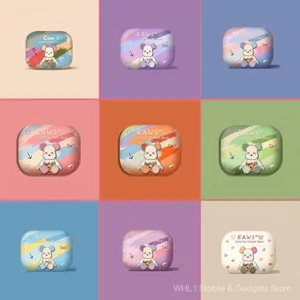Thích hợp cho AirPods Tai nghe Bluetooth không dây Apple thế hệ thứ 4 AirPods Pro2 Vỏ tai nghe bảo vệ gấu bạo lực thế hệ