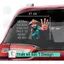Decal Tem Dán Xe Chống Nước "Đừng Dí Tôi" Hài Hước - Trang Trí Ô Tô Tại Mày Mò Store