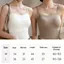 Áo ngực PYCOU, Áo ngực tích hợp bằng lụa băng, Thiết kế một mảnh Slim Fit Chống ánh sáng dành cho nữ Áo hai dây ngoài mặc thường ngày