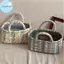 Pufangbliss Hoa Nhà Sắp Xếp Lưu Trữ Giỏ Có Tay Cầm Thiết Kế Cổ Điển Giải Pháp Di Động Cho Lối Vào Thức Ăn VN