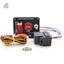 Bảng điều khiển công tắc đánh lửa LED 12V - Nút nhấn khởi động động cơ bằng sợi Carbon cho xe đua