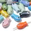 MAKY Craft Trang sức độc đáo của bạn với 10 hạt gốm cá nhỏ hoàn hảo cho dây buộc và bông tai VN