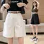 Quần short ống rộng lưng cao phù hợp thời trang