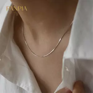 PNPIA- Chất Lượng Cao Mỏng Xương Rắn Nelace Dành Cho Nữ Bé Gái Tinh Tế Dainty Nelace Đơn Giản Xương Đòn Dây Xích Phụ Kiện Trang Sức Dự Tiệc