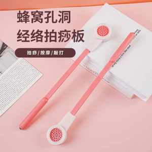 Tổ Ong Meridian Pasha Ban Lưng Beater Hộ Gia Đình Silicone Thể Dục Massage Paip Ban Pasha Palm Beat Stick Vai Cổ JVQJ