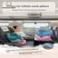 Nhíp Lái Xe Kinh Doanh Chuyến Đi Thái Bơm Hơi Hình Chữ U Gối Du Lịch Di Động Ne Gối Ngủ Hiện Vật Không Trầy Xước Tựa Đầu VN