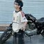 Áo thun trẻ em phong cách xe máy mát mẻ hợp thời trang Phiên bản Hàn Quốc Icy Cotton tay ngắn hàng đầu 80-160 Size UIE3