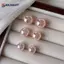 AN.MART Bông Tai Ngọc Trai Màu Hồng Thời Trang Cho Người Đẹp Nữ Đơn Giản Sang Trọng Ánh Sáng Sang Trọng Phụ Kiện Tai Dự Tiệc Thời Trang Trang Trang Sức Quà Tặng VN