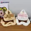 AN.MART Sweet Desert Pudding Túi Đeo Ngang Búp Bê Sang Trọng Trẻ Em Bapa Dung Tích Lớn Với Mặt Dây Chuyền Sang Trọng Túi Đeo Vai Hoạt Hình Bé Gái VN