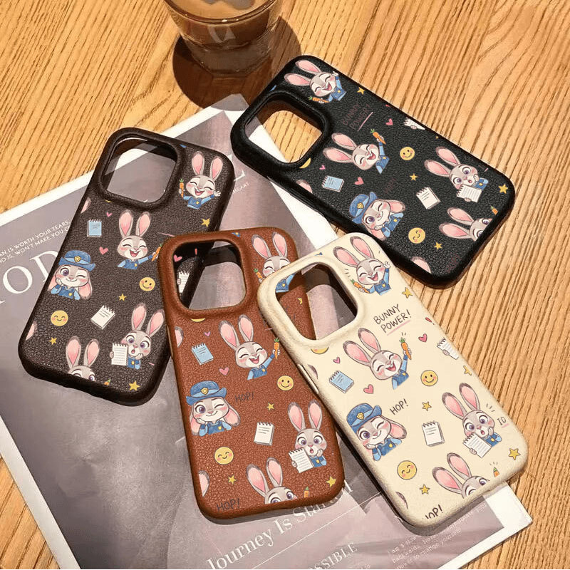 Ốp lưng iPhone hình trái tim Judy họa tiết da mềm chống sốc cao cấp - iP X/XS/11/12/13/14/15/16/17/Plus/Pro/Max/Air