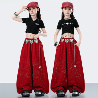 Bộ tập nhảy cho Đồ nhảy hiện đại cho bé gái Croptop Đồ tập nhảy dance cho bé gái Đồ tập nhảy cho bé Quần áo trẻ em Đồ nhảy zumba cho Quần áo hiphop Đồ nhảy cho bé