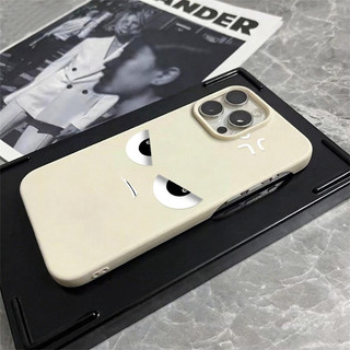 Biểu cảm giận dữ Thích hợp cho iPhone 13 17 ProMax Ốp lưng nửa đầu silicon mềm chống sốc XR 16 Pro Max 11 XS Max 15 Pro Max 12 Plus 7 Plus 13 Pro 17 Ốp điện thoại mờ