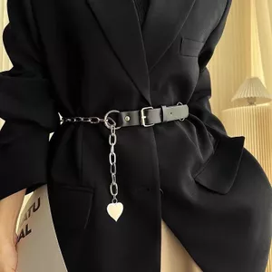 Dây Xích Kim Loại Thắt Lưng Trái Tim Trang Trí Dây Thắt Lưng Phụ Kiện Hợp Thời Trang Phù Hợp Với Quần 6.2