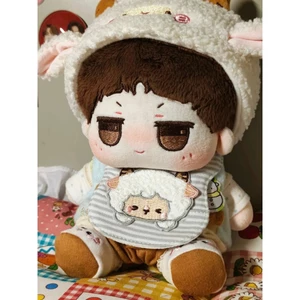 Búp bê Cotton 10cm20cm < Lamb Baa Baa} Bộ quần áo trẻ em Búp bê búp bê dễ thương Trang phục quần áo 6.2