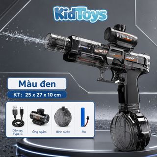 Đồ Chơi Phun Nước Điện Tự Động T60 KidToys - Dung Tích Lớn Cho Bé Thoải Mái Chơi Ngoài Trời
