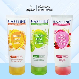Gel rửa mặt Hazeline chiết xuất thiên nhiên ngừa mụn sáng da