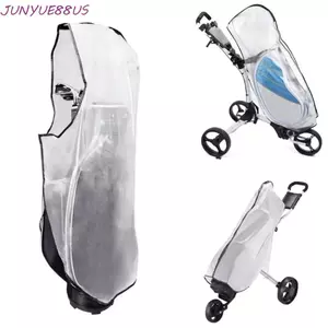 JUNYUE88US Túi Golf, Có Dây Kéo PVC Trong Suốt Túi Golf Áo Mưa, Hộp Đựng Dung Tích Lớn Di Động Túi Golf Chống Thấm Nước Lá Chắn Đồ Dùng Tòa Án