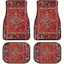 Thảm trải sàn ô tô phong cách Bohemian Retro Bộ bốn mảnh Thảm trải sàn chống bụi bẩn Thảm lót chân